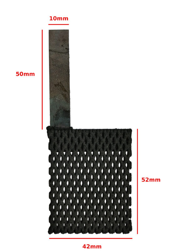 PbO2 50x40mm Anode + Cathode electrodes for perchlorate electrolysis - Image 2