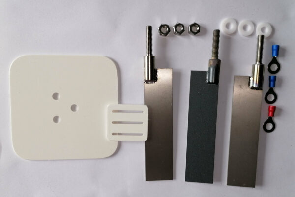 P999 Anode + 2 cathode for perchlorate NaClO4 from table salt - Image 6